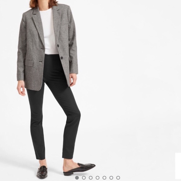 Everlane Pants - Everlane The Work Skinny Black Cotton Pants